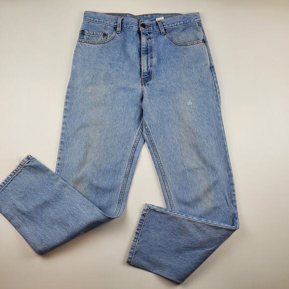 Levi's 540 Relaxed Fit Brown Tab Vintage 100% Cotton Denim Jean Pant Men's 34x32 - Picture 1 of 11